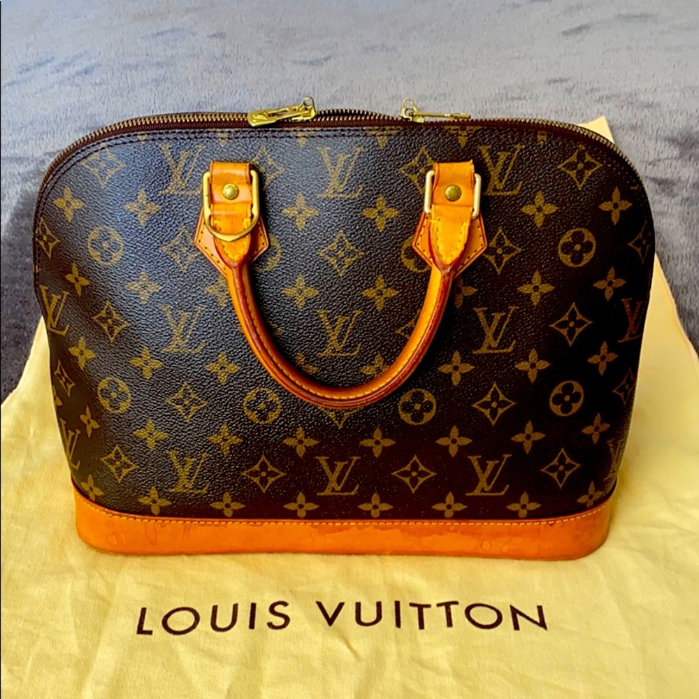 Authentic Louis Vuitton Alma purse